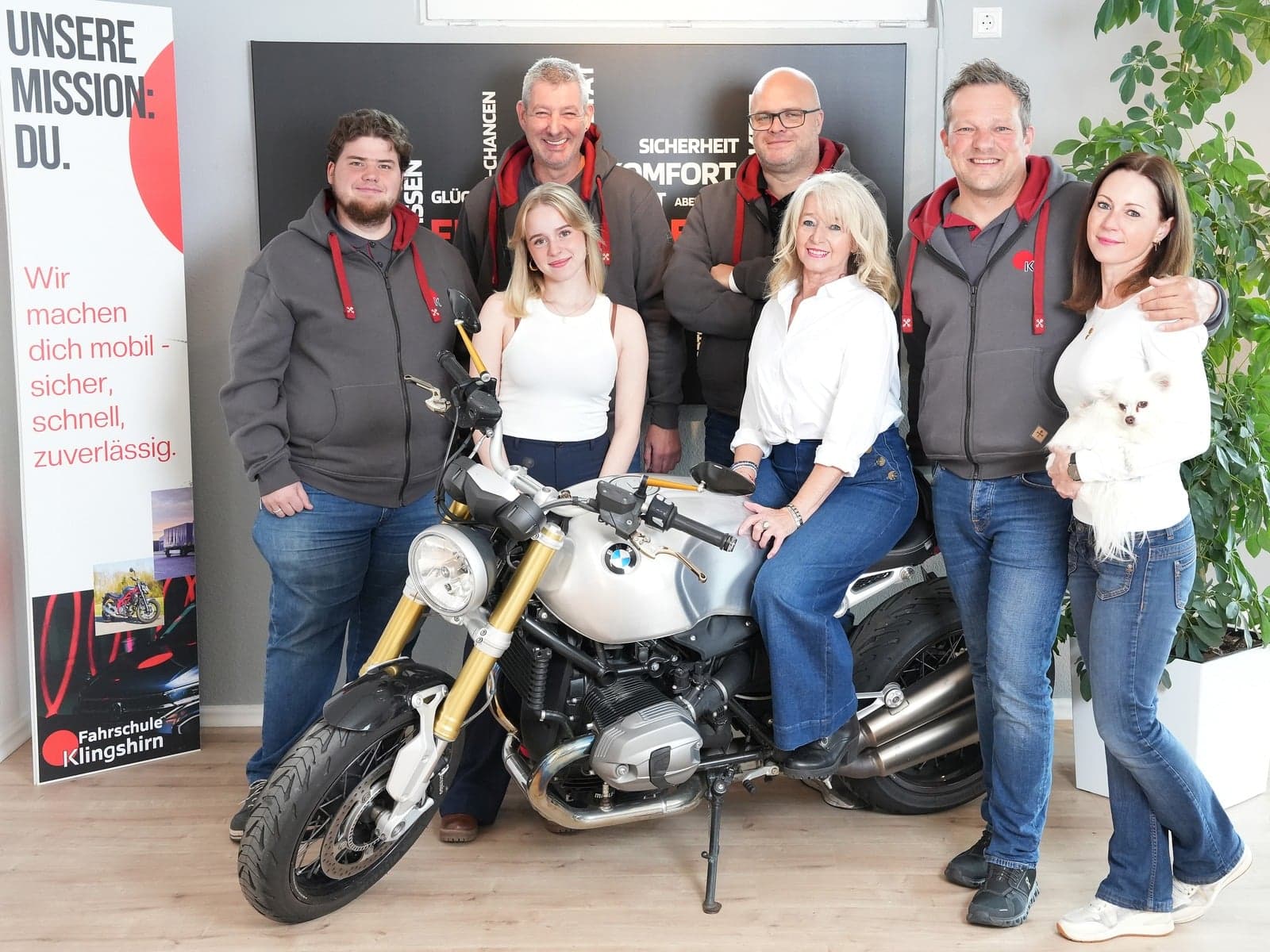 Das Team der Fahrschule Klingshirn